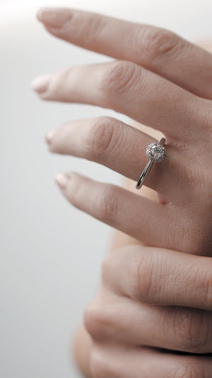 Ada Ring 18K White Gold