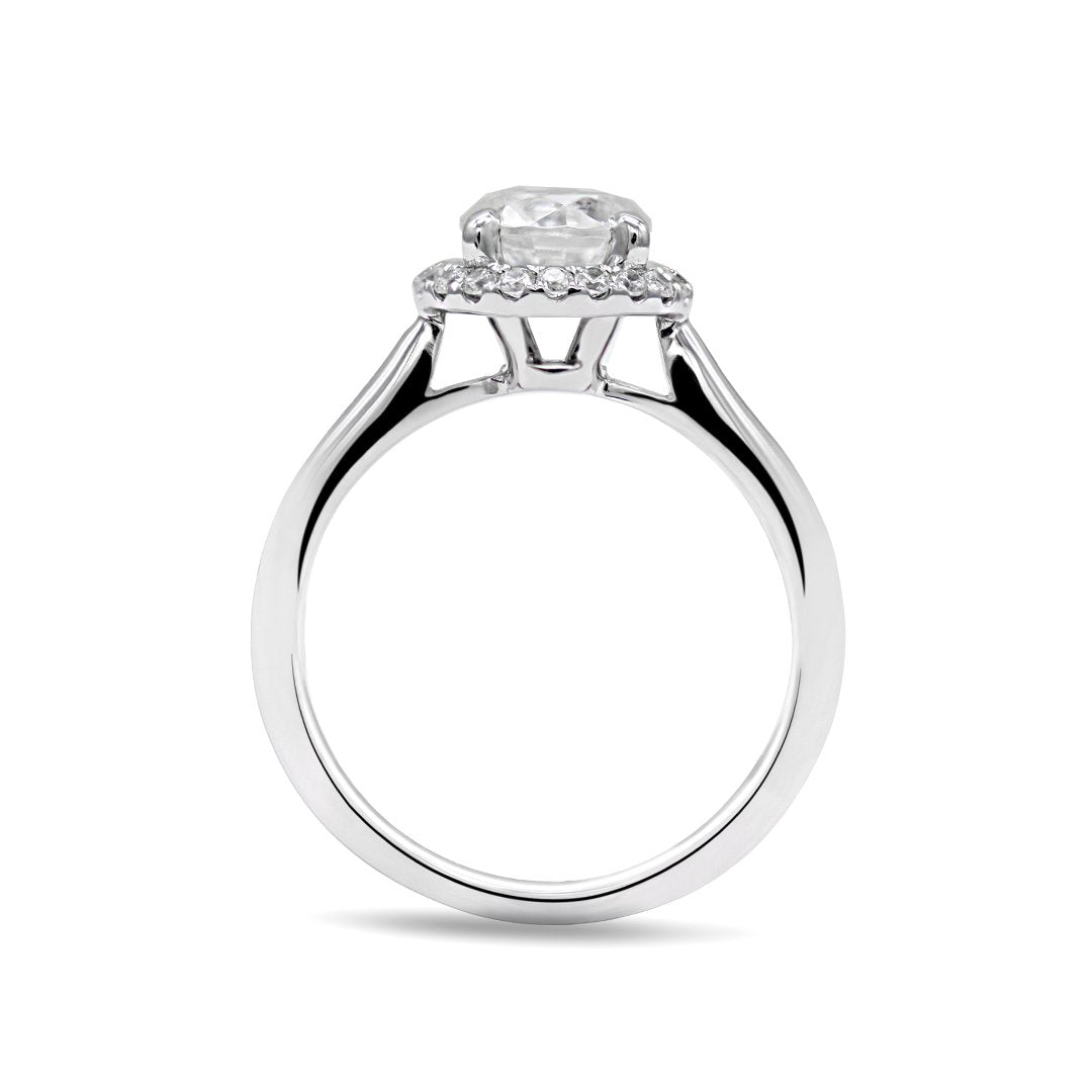 Ada Ring 18K White Gold